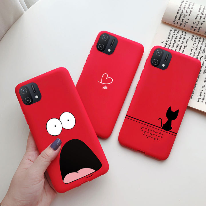 Oppo A16K Case CPH2349 Cute Cartoon Painted Soft Silicone Cover