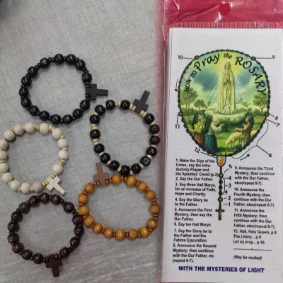 Rosary Pamphlet - HOW TO PRAY THE ROSARY catholic prayer guide (ENGLISH or TAGALOG)
