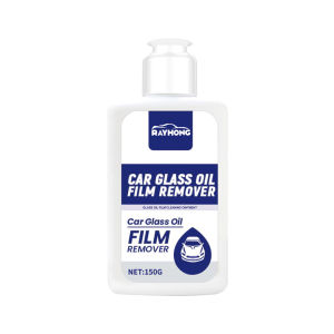 Rayhong DUNG DỊCH TẨY Màng Dầu Thủy Tinh 150Ml Màng Dầu Thủy Tinh Đánh Bóng Kính Xe Hơi Ô Tô Loại Bỏ Miếng Dán Làm Sạch Miếng Dán Đánh Bóng Cho Phòng Tắm Cửa Sổ Kính Chắn Gió Phía Trước Dụng Cụ
