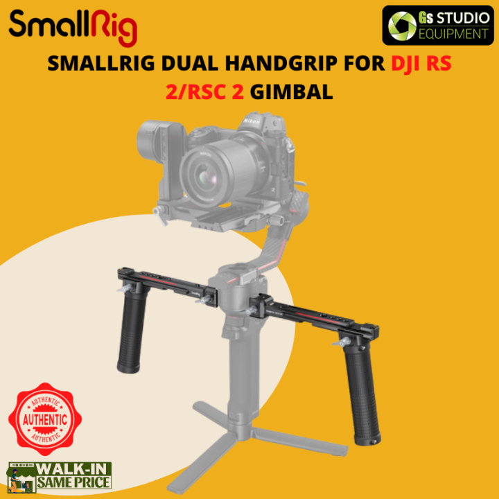 SmallRig 3027 Dual Handgrip for DJI RS 2/RSC 2 Gimbal | Lazada