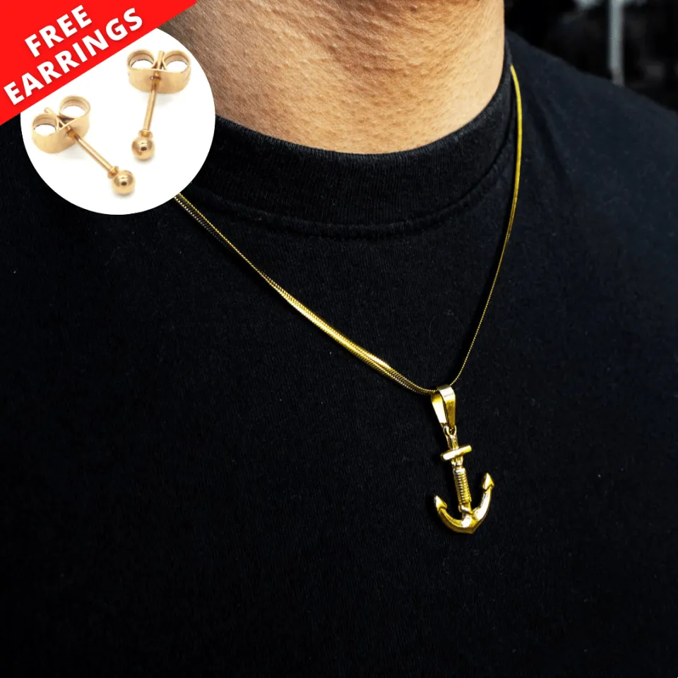18K Rapper Gold Chain Necklace Hip Hop Jewelry For Men 18K Gold Stamped 6mm  50cm / 20in | Osirisjewelry.com