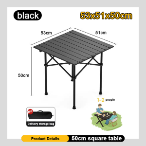 Outdoor Portable Folding Table High Strength Aluminum Alloy Table picnic gathering table