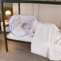 DEQIX Anti Mosquito Travel Mosquito Net Adjustable Portable Mesh Sleeping Net Convenient Single Folding Mosquito Net Sleeping. 