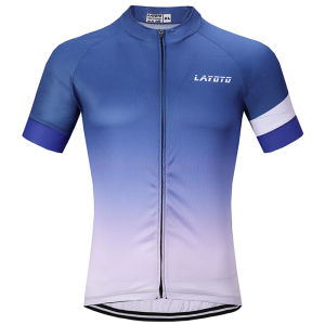 LAYOTO Mens Cycling Jersey Short Sleeve Jerseys Outdoor Cycling Clothing Bike Shirt MTB T-shirts Breathable Jersey For Men