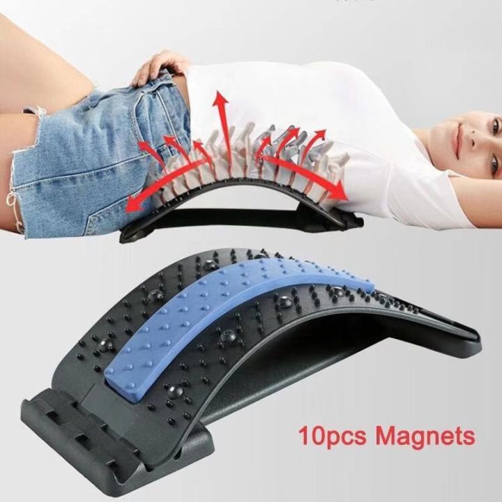 Magnetic Pressure Points Lumbar Traction Orthotic Magic Back Support ...