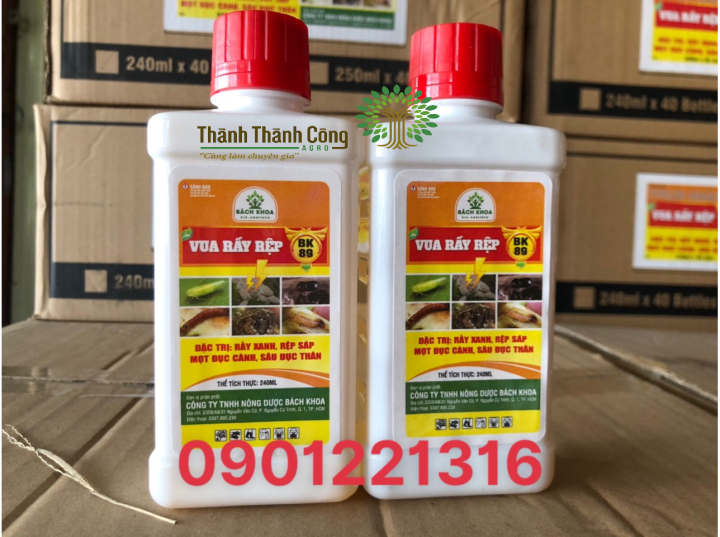 Thuốc trừ sâu TVG20 565EC (Vua Rầy Rệp BK89) chai 240ml - Rệp Sáp, Bọ ...