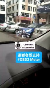 OBD2 Led Digital dashboard Windscreen head up Speed Water temp RPM voltage G Meter Obd 2 Hud Display