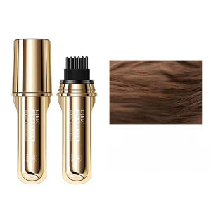 👍HOT👍Long-Lasting Hair Coloring Stick To Cover Gray Hair Hair Dye Sticks With Comb Disposable Hair Dye Pen