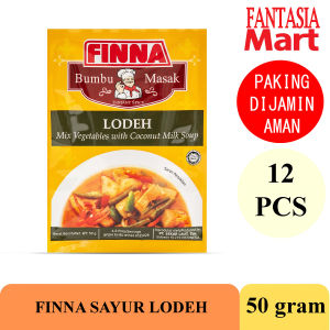 FINNA BUMBU MASAK SAYUR LODEH PACK 12 PCS 50 GRAM FUN CORNER DENGAN PAKING AMAN