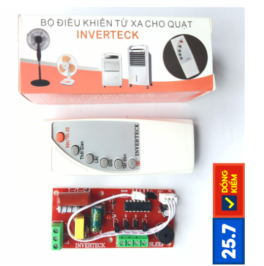 Bộ điều khiển quạt từ xa INVERTECH hàng chất lượng cao mạch to IC to 14 ...