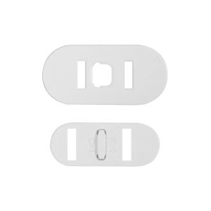 10pcs/bag Sliding Type Power Socket Protection Covers Anti-electric Shock Switch Safety Plug Protective Cover Baby Safety Supplies