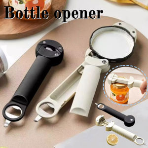Multi-purpose Can Opener Magnetic Wall Mounted Screw Cap Bottle Opener Creative Kitchen Tool