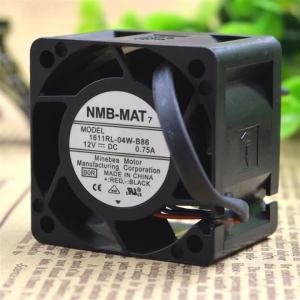 40mm 4028 Server Cooling Fan 12V 0.75A 1611RL-04W-B86 High-Speed Violent Fan