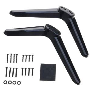 TV09 Television Stand with Secure Support Television Holder For Multiple Television Models Easy Setups