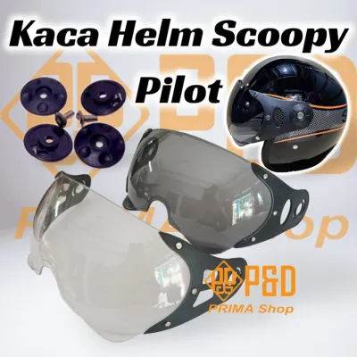Kaca Helm Honda Scoopy Pilot Kaca pylot