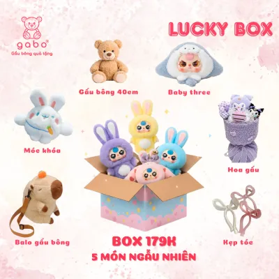 Hộp Mù Bí Mật Hộp Mù Nhân Phẩm Ngẫu Nhiên Gấu Bông Móc Khóa Phụ KiệnBlind Box Balo Mỹ Phẩm Hộp Quà Bí Ẩn Lucky Box