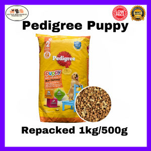 Pedigree Puppy Dry Dog Food Chicken Egg and Milk Flavor Repacked 1kg/500g