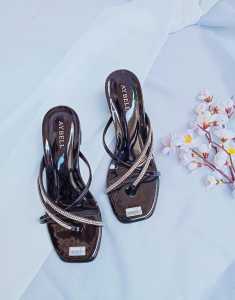 Sandal Kondangan Wanita Tali Permata Premium Import