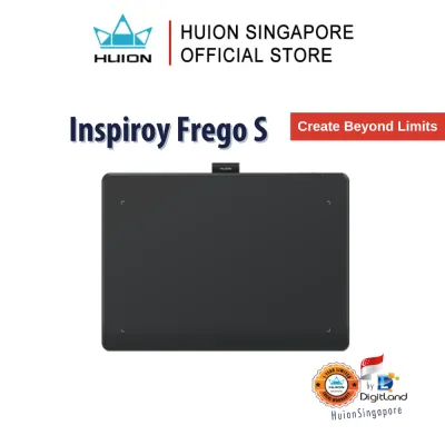 Huion Singapore Inspiroy Frego S | Graphics Drawing Tablet | CompactBattery-Free Stylus Ideal for Digital Arts