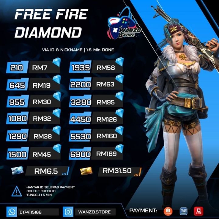 Free Fire Diamond Purchase Diamonds Eccentricity) FREE FIRE