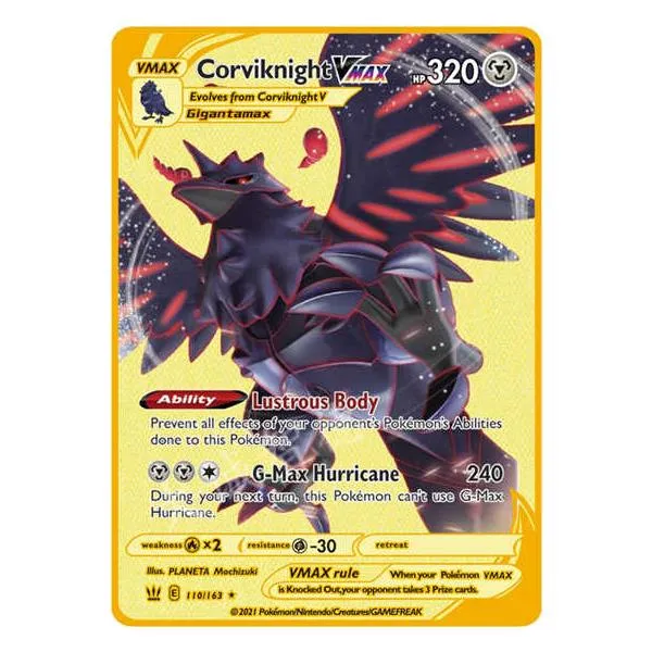 New Style Pokemon Metal Cards The Scream PIKACHU Eevee Charizard ...