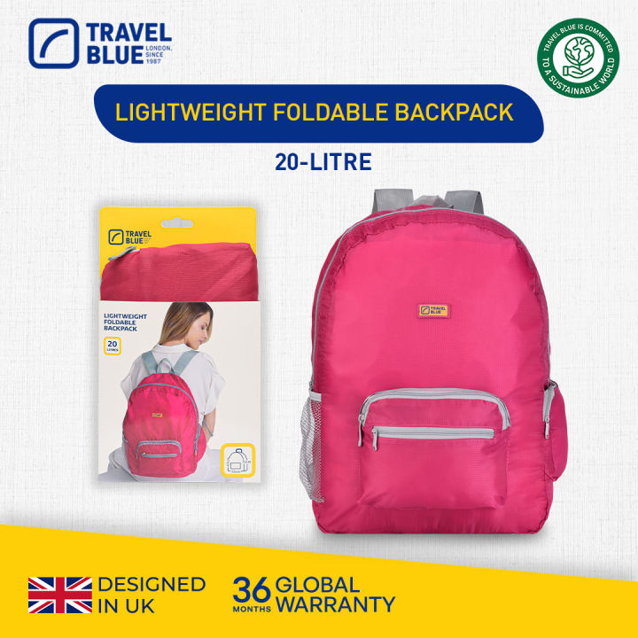 Travel Blue Tas Travel Lipat Folding Bag Backpack (lightweight