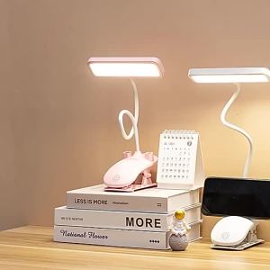 New Style Clip-On LED Eye Protection Table Lamp Learning Reading USB Charging Adjustable Suitable For Study Bedroom Bedside Office