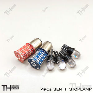 lampu sen kedap kedip 4 pcs + lampu stop rem belakang kedip running