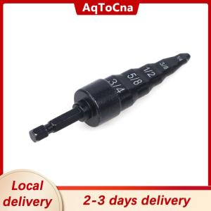 [COD] AqToCna Ship within 24 hours Air Conditioner Copper Pipe Expander Swaging Drill Bit Set Swage Tube Expander Tool