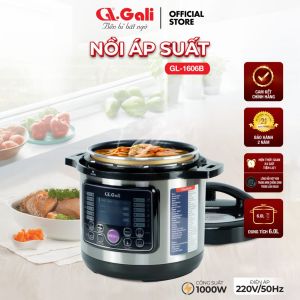 Nồi áp suất đa năng dung tích lớn Gali 1626/2000w/17L hàng cao cấp nhập khẩu chính hãng bảo hành 12 tháng
