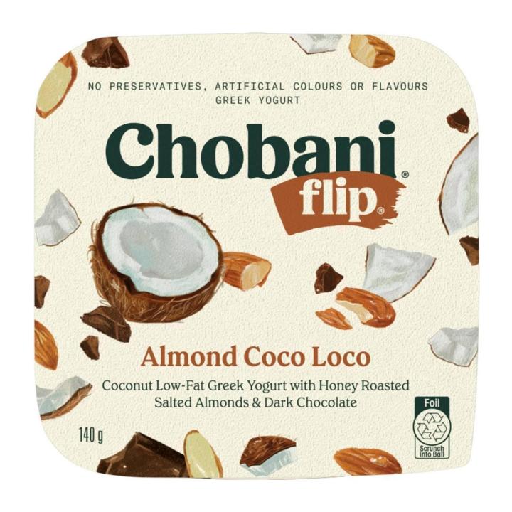 Chobani Flip Greek Yogurt Almond Coco Loco 140G Lazada Singapore