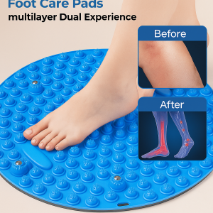 Magnetic foot massage cushion