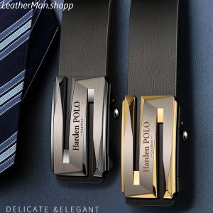 Dây lưng nam da bò - Dây nịt nam cao cấp Harden POLO (EL05)