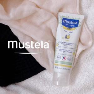 MUSTELA Nourishing Cream with Cold Cream Face With Organically Farmed Beeswax for Dry Skin (40ML / 1.36fl.oz)