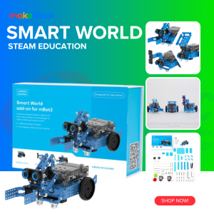 Makeblock Smart World add-on pack for mBot2 Robotics Add On Kit for Advanced Learning STEM Education