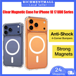 【🔥SG🔥】Clear Phone Case For iPhone 18 17 Pro Max iPhone DUO 17 Air 17E Wireless Charging iPhone Magnetic Phone Cover