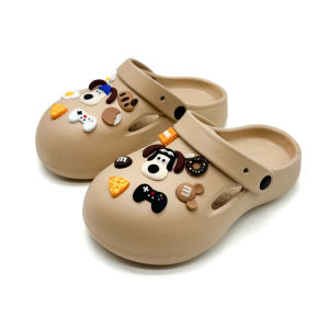 [Free Shipping] Thick-Soled Clogs For Women Suitable For Outdoor Wear Summer Home Indoor Casual EVA Beach Sandals Toe-Covering Slippers Ballet Clogs