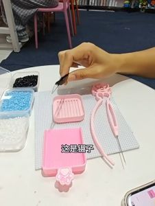 5PCS Fuse Beads Tool Set DIY Craft Tools Perler Bead Kit Tools Auxiliary Tool 拼豆工具套裝