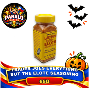 Trader Joes Everything but the Elote Seasoning Blend 1 Bottle 65g | USA Imported Chile Pepper Parmesan Chipotle Cumin Cilantro Mexican Street Corn Spice