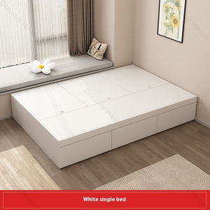 [CozyNest ]Solid Wood Floor Bed Simplicity Tatami Bed Frame No Headboard Platform Bed Tatami Bed