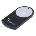 Remot Kontrol Kamera Wireless IR Camera Remote Controller RC6 for Canon Rebel XT XTi T1i T2I T3i 5D Mark II Infrared Shutter Pengendali Kamera Jarak Jauh 5 Meter Foto Video Vlog Vlogger Konten Youtube Review Produk Selebgram Youtuber s3265 - Black. 