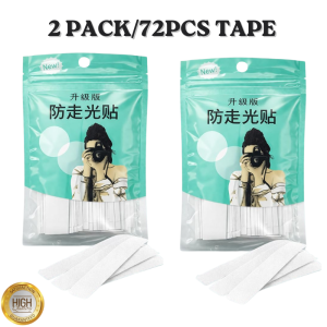 Best Seller DOUBLE SIDED CLOTHING TAPE (2PACK 72PCS) | Hypoallergenic Fabric Adhesive Strips | Waterproof Wardrobe Tape for Stripless Dresses Blouses and Hems | Strong Hold Invisible Transparent Fashion Tape | Gentle to stick on Skin and clothes |