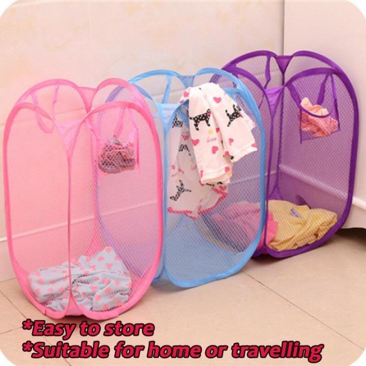 Foldable Laundry Basket Bag Dirty Clothes Basket Lazada