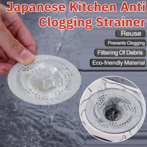 Vortex Floor Drain Anti-clogging Japanese Kitchen Anti Clogging Strainer Sewerage Cleaning Filtration Hair Collection