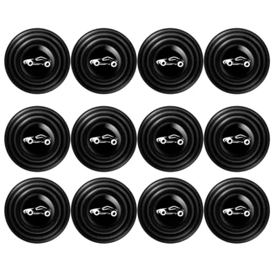 Combo 20 nút giảm chấn cánh cửa xe ô tô giúp cách âm giảm lực đóng cửa và bảo vệ xe ô tô đệm núm cao su giảm chấn đệm núm cao su giảm chấn chống sốc khi đóng cửa xe Toyota Hyundai Vinfast Ford Mazda Honda Kia Chevrolet