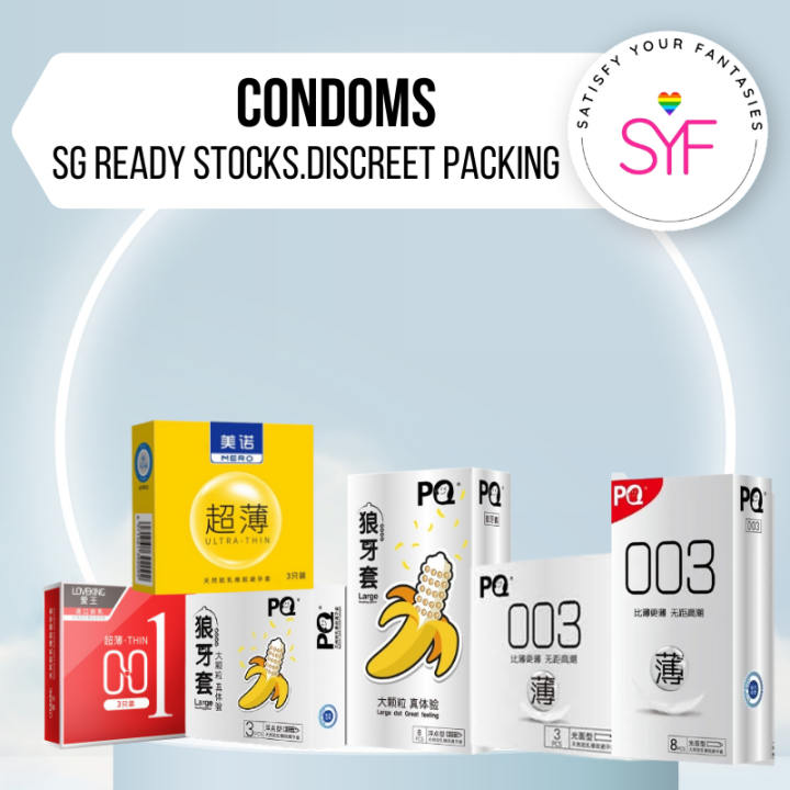 [SG Ready Stock] Dotted Ultra Thin Condoms For Your Partner's Pleasure ...