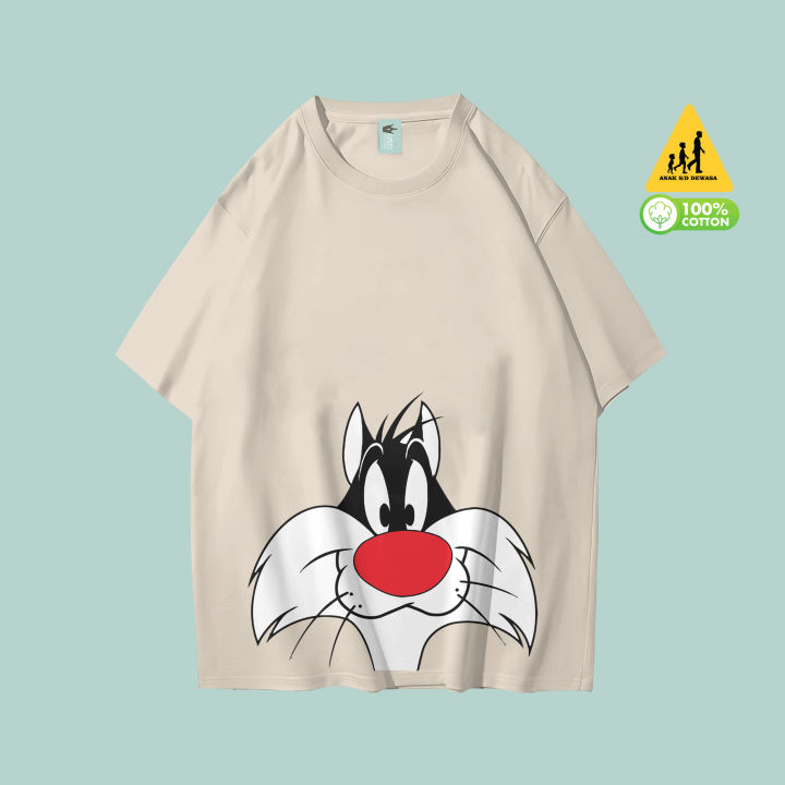 Nevada Warner Bros Tweety Sylvester Kaos Wanita main image 1