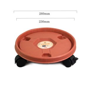 BLACKON Có thể di chuyển Giá Đỡ Chậu Hoa di động Chịu lực Bánh xe phổ thông Bánh xe chậu hoa Giá đỡ cây Dày Giá chậu hoa Chậu cây