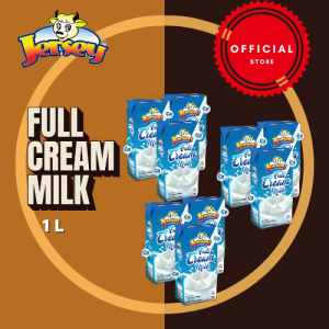 JERSEY Full Cream Milk 1Lx9 Bundle – Maximum Creaminess & Nutrition Perfect for Large Families Cooking & Business Use