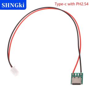 [COD] 🔥🔥🔥SHNGki Type-C PCB với Cabel chuyển đổi Bộ chuyển đổi Micro USB để nhúng Nữ kết nối Breakout Board sạc cáp hàn Board ổ cắm